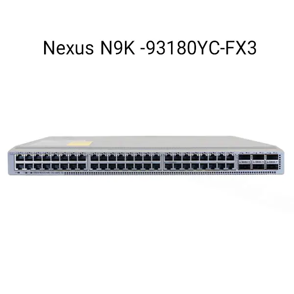 Nexus N9K -93180YC-FX3 Nexus N9K -93180YC-FX3